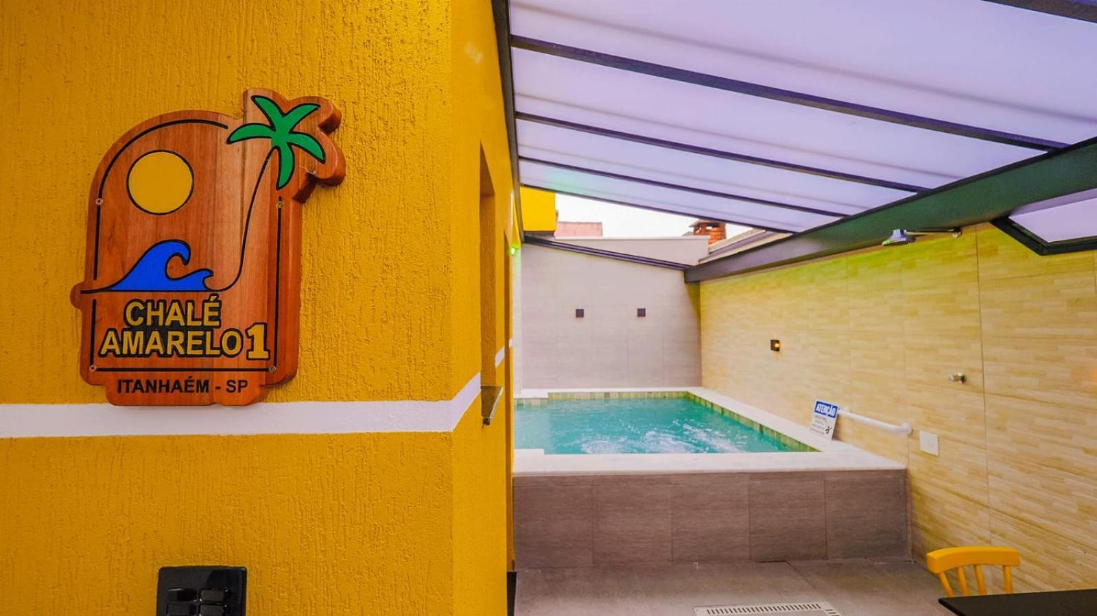 Chale Amarelo Villa Itanhaem Luaran gambar