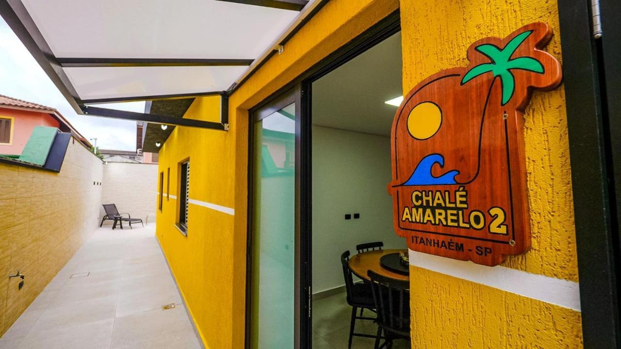 Chale Amarelo Villa Itanhaem Luaran gambar