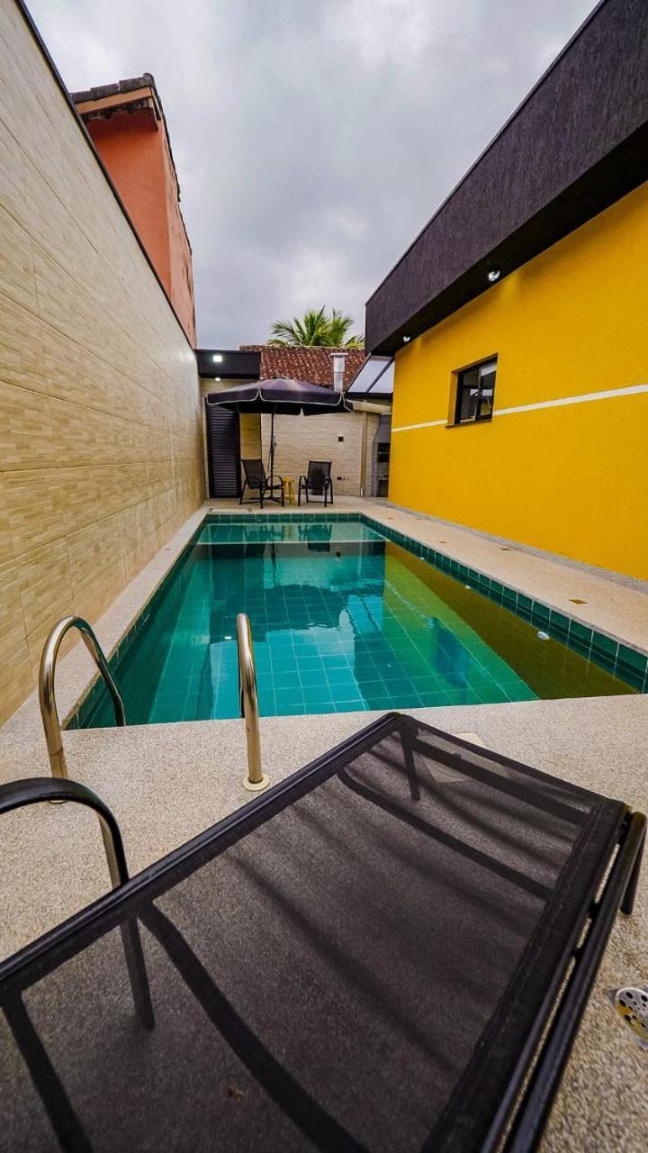 Chale Amarelo Villa Itanhaem Luaran gambar